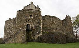 The stronghold of Dunstaffnage Castle